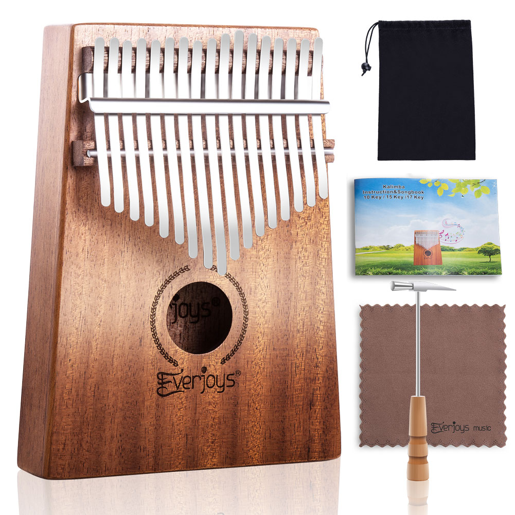 Kalimba Mbira Sanza - 17 Tuşlu Piyano Acemi Seti